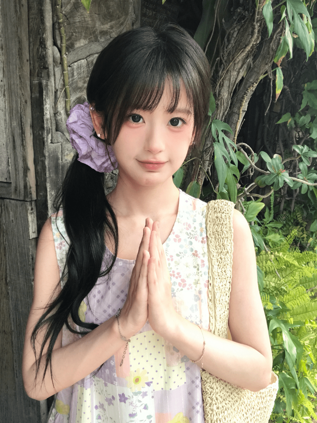 女子组合SNH48 Team HII的成员林舒晴。微博