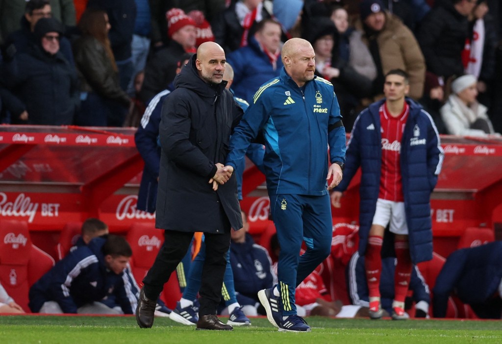 哥迪奧拿盛讚戴治將森林建立成真正的團隊。路透社