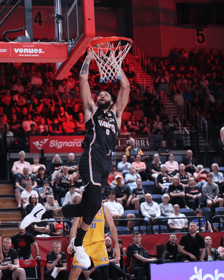 麥基在澳洲NBL鷹隊的表現十分亮眼。伊拉瓦拉鷹隊官網圖片