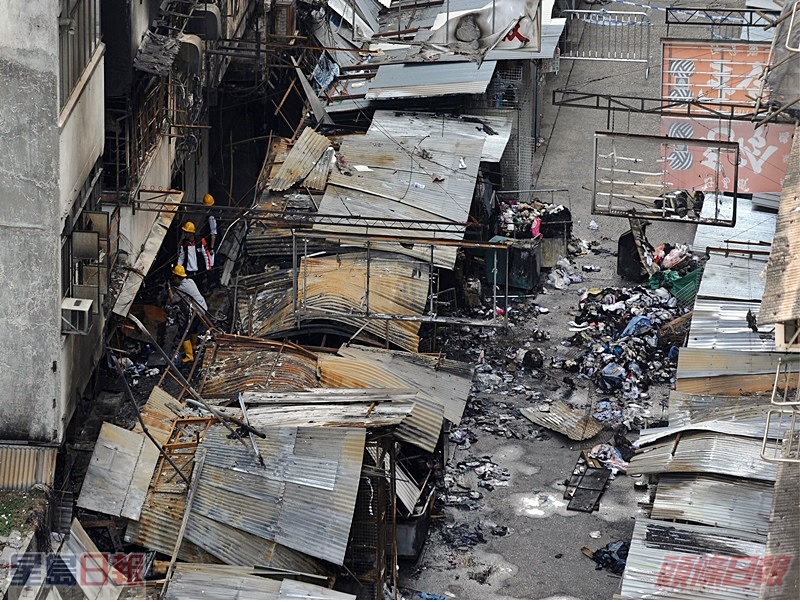 大火至當日中午12時28分撲熄。資料圖片