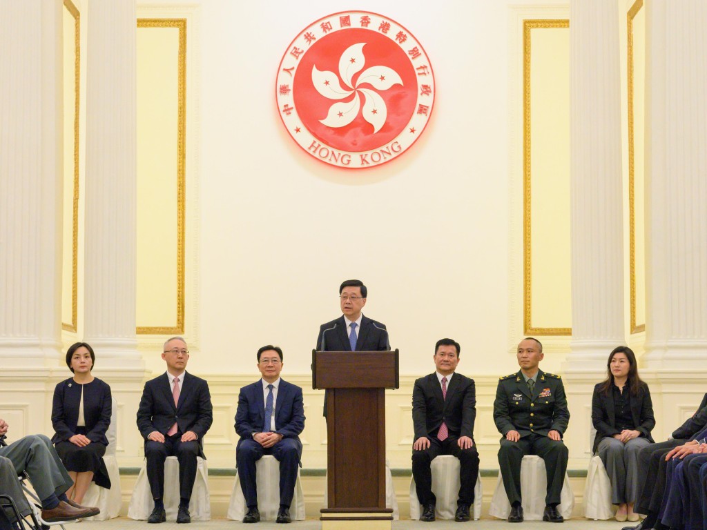 李家超致辭。