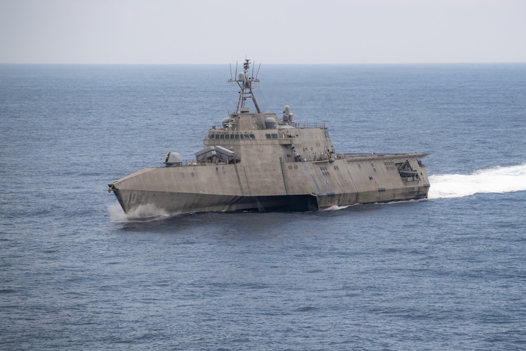 美國瀕海戰鬥艦「吉福茲號」。美國海軍
