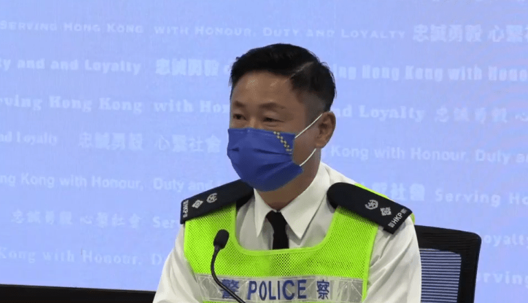 西九龍總區交通部署理高級警司劉達輝交代安排細節。