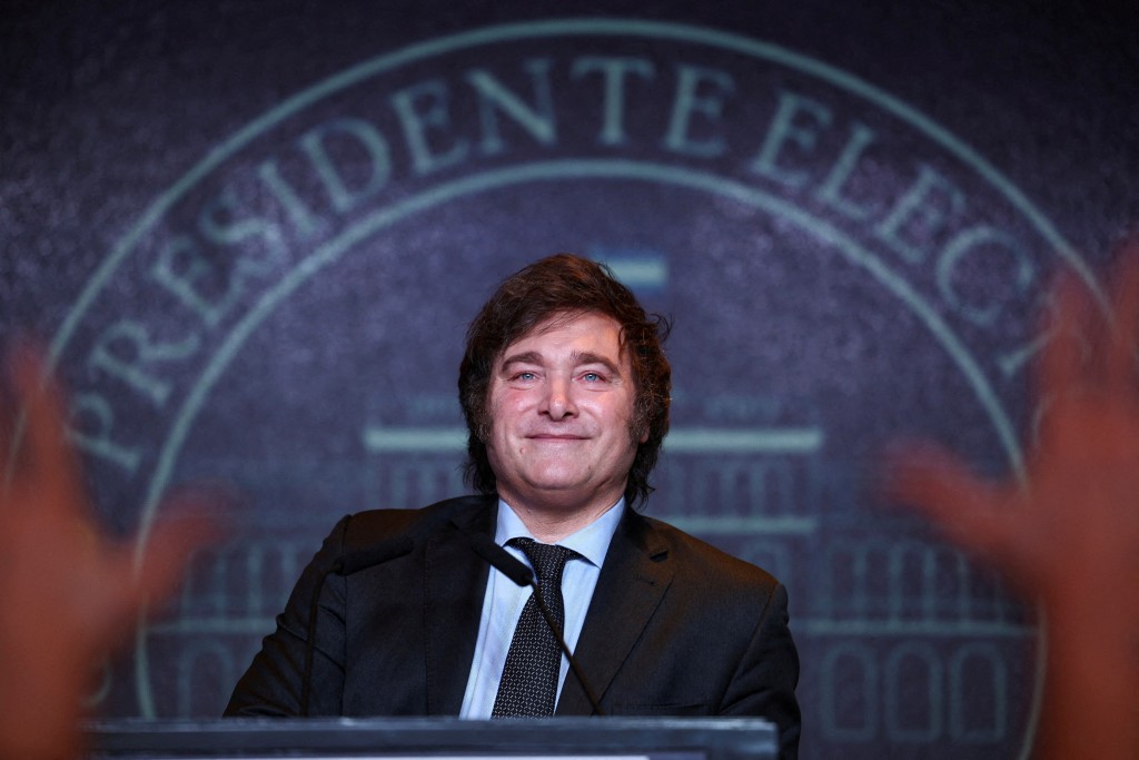 米萊當選阿根廷總統。