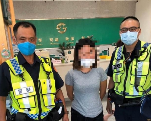 姓柯台女險遭騙近4萬元，警方一句話嚇走騙徒。網圖