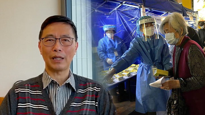 教育局抗疫團隊一連兩日負責統籌及執行在香港仔中心海珊閣及海瑚閣的行動。