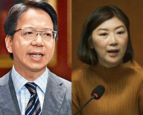 莫乃光;容海恩。 資料圖片