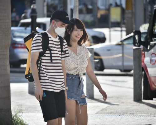 預測今日飆至34℃。