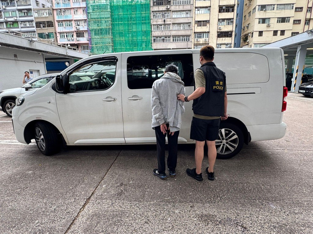 警旺角搗破毒窟拘6人,檢獲4900元毒品及吸食工具。警方圖片 警旺角搗破毒窟拘6人,檢獲4900元毒品及吸食工具。警方圖片