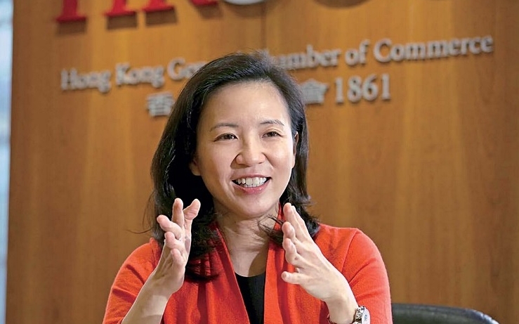 袁莎妮將於本月底離任總商會行政總裁一職。《工商月刊》圖片
