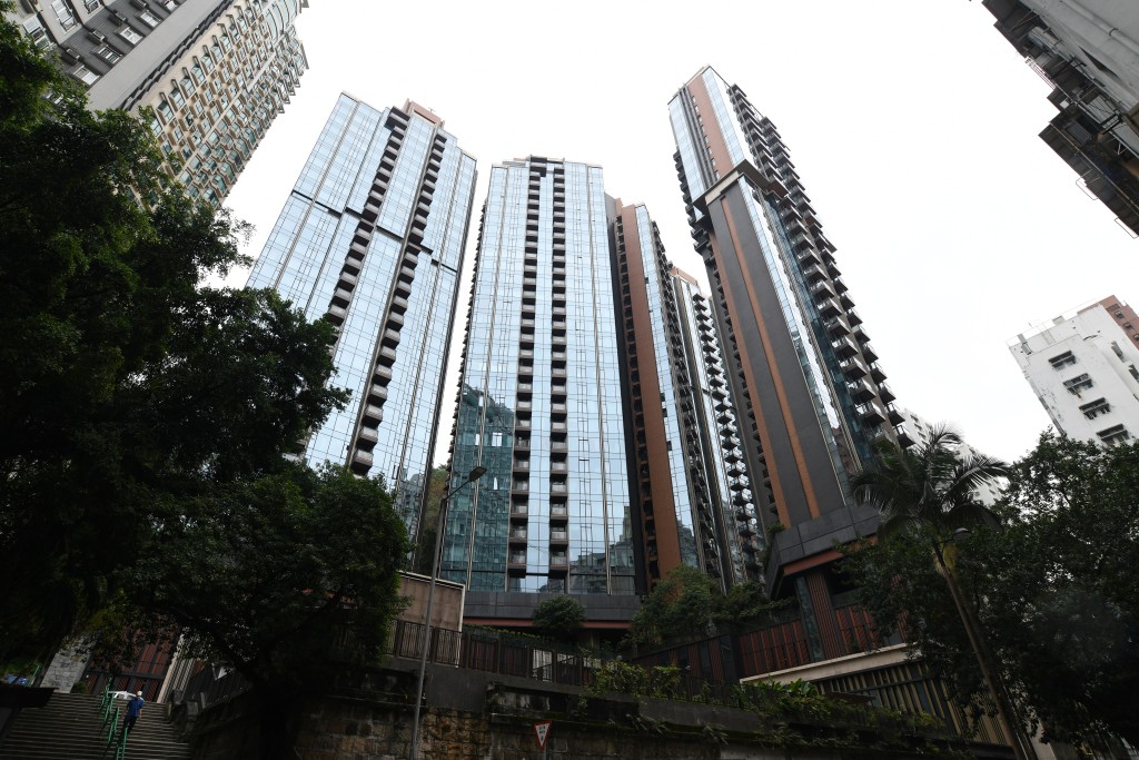 柏傲山中層D室，呎租約60元。