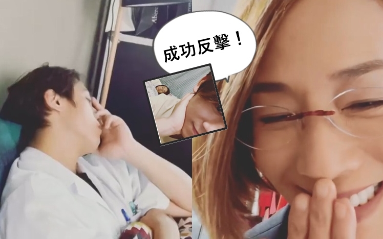 姜濤瞓着都仲好靚仔。