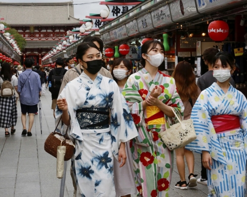 東京新確診宗數連續兩日突破五千。AP圖