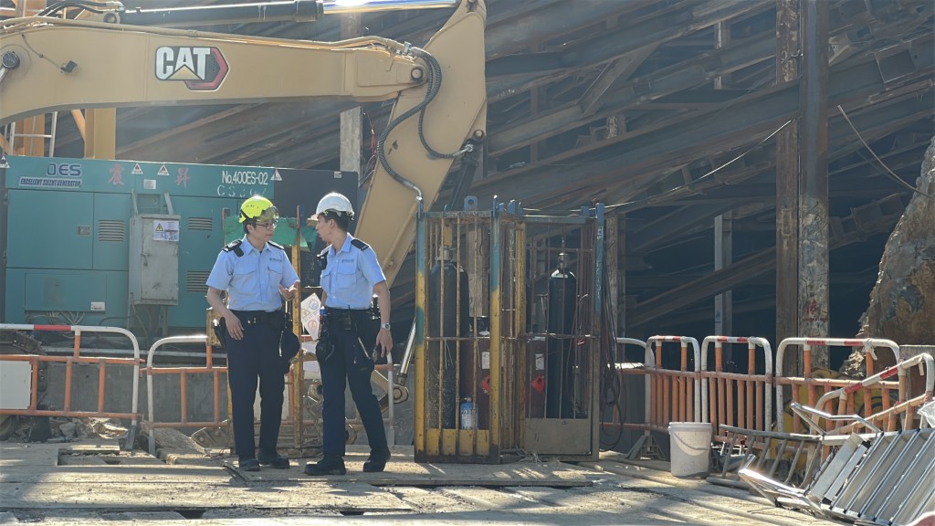 荃灣寶豐路一建築地盤工業意外中與涉事同類型的風煤樽。資料圖片