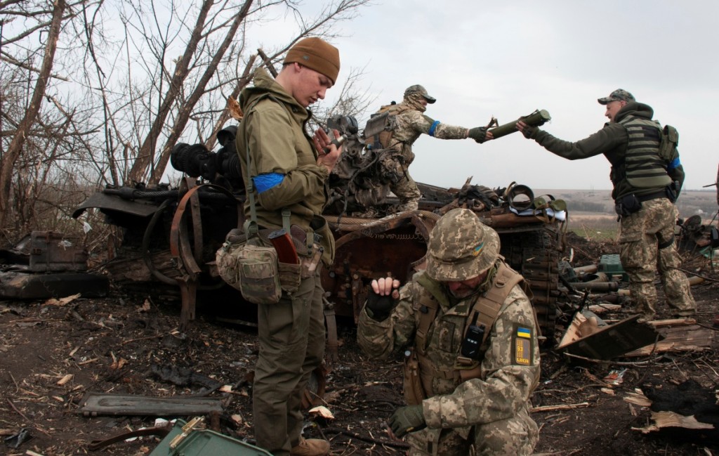 美國再向烏克蘭提供逾23億軍援。AP