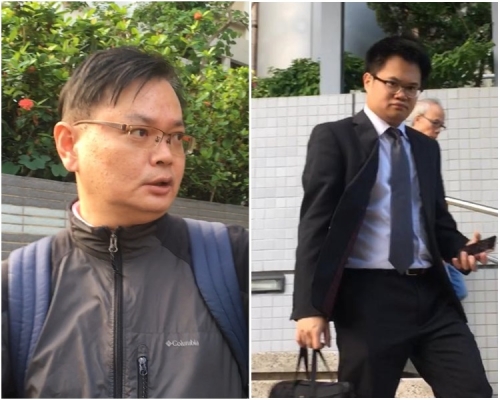 陳炎光(左)及吳樺林(右)。劉曉曦攝