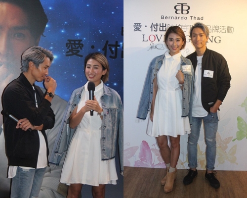 Jason樂意同老婆一齊出騷,但拒夫妻檔做生意。