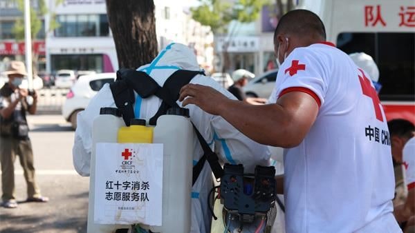 北京红十字会是救灾的主要部门。
