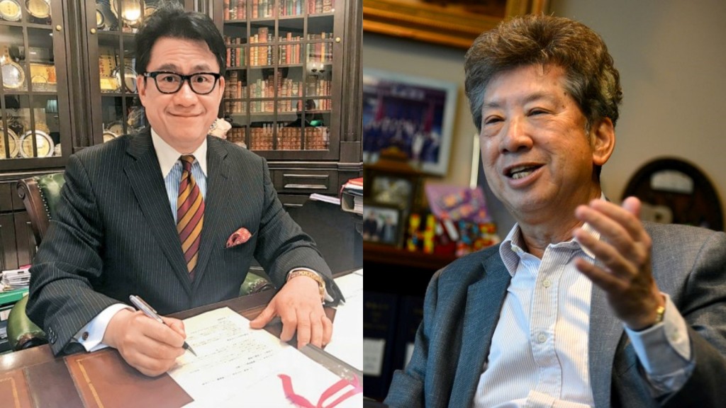 湯家驊(右)︰黃錦輝酒駕事件料涉個人誠信  陸偉雄(左) : 影響市民對立法會議員形象