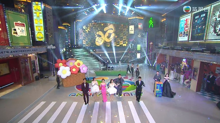 今日是TVB 56周年台慶，全台藝員傾巢而出！