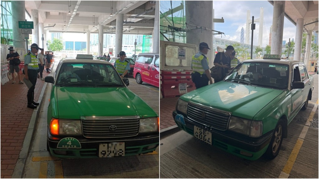 警查落馬洲黑的 票控3拒載司機