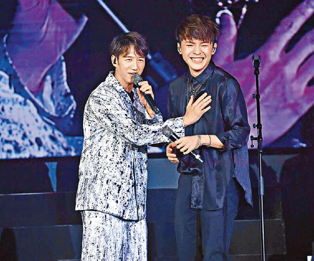 ■去年8月，Jay和陳卓賢曾合作舉行《我是現場音樂會》。