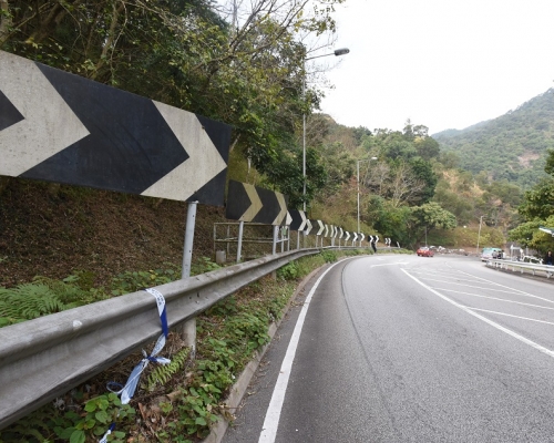 運輸署調低大埔公路車禍路段限制至時速50公里。資料圖片