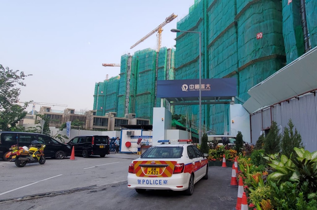 警方到場調查。 林思明攝