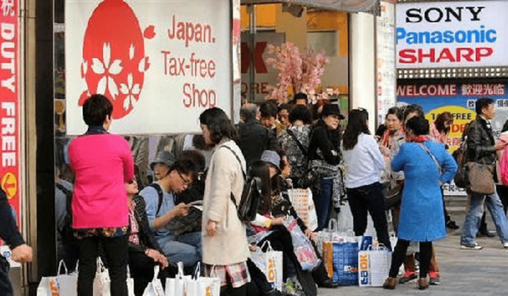 5月遊日大陸客增近四成半。 新華社 5月遊日大陸客增近四成半。 新華社