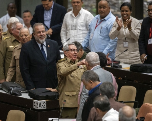古巴43年來第一位總理：馬雷羅就職。AP圖
