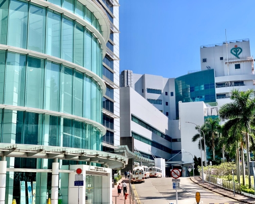 男子送將軍澳醫院搶救後不治。 資料圖片