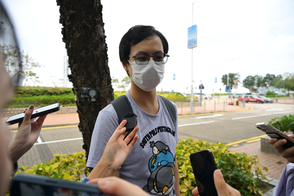 宏福苑宏盛阁居民梁浩轩。苏正谦摄