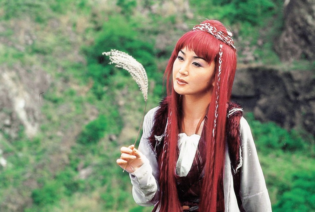 當年溫碧霞在《封神榜》妲己造型。