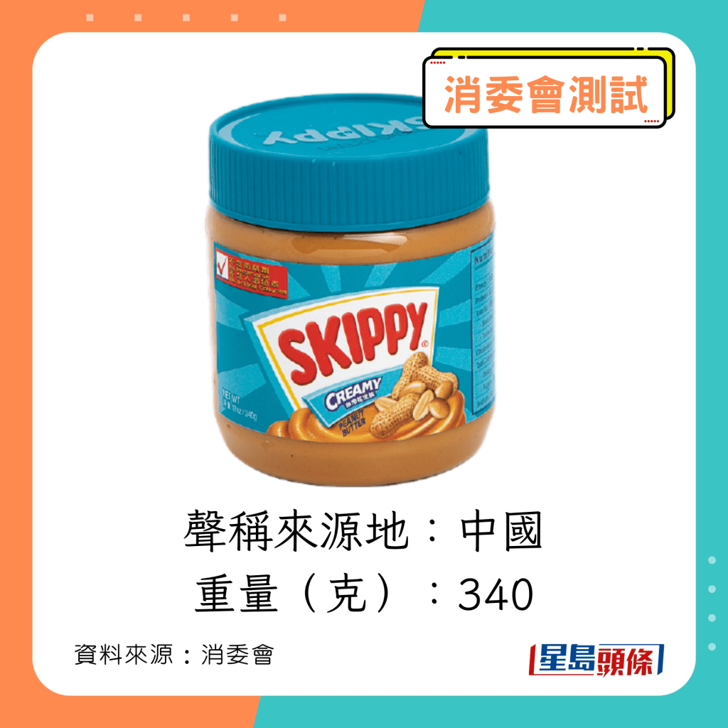 中國SKIPPY Peanut Butter Creamy