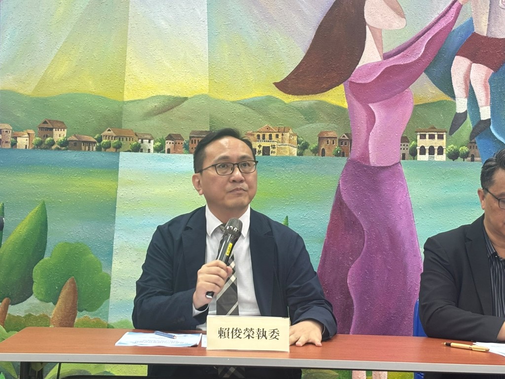 教评会执委赖俊荣。 教评会执委赖俊荣。