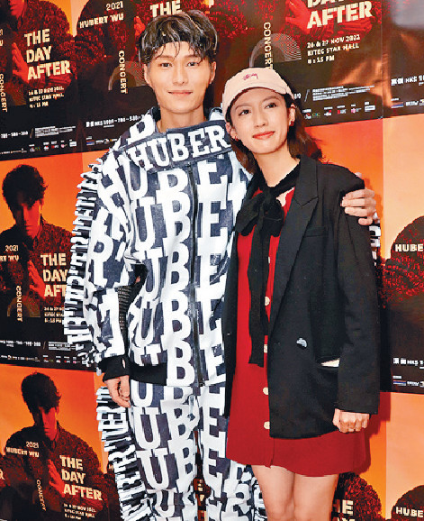 ■蔡思貝連續兩晚捧場,儼如女主人。
