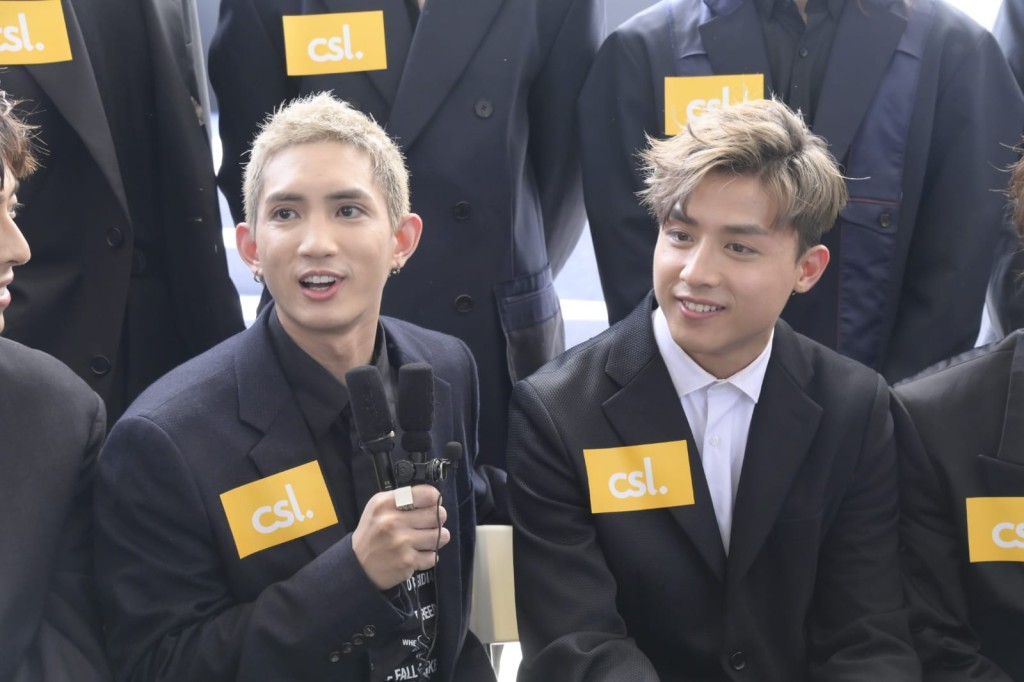 講到TVB除夕Show盛傳邀請Eason同譚詠麟唱歌,正副隊長好興奮。