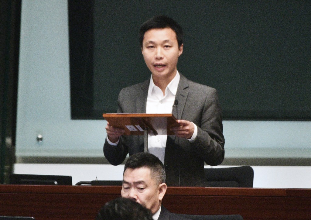 勞聯立法會議員林振昇。資料圖片 勞聯立法會議員林振昇。資料圖片