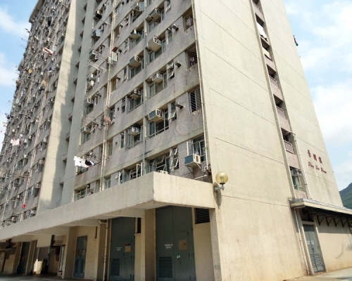 案發於景櫚樓一單位外。資料圖片