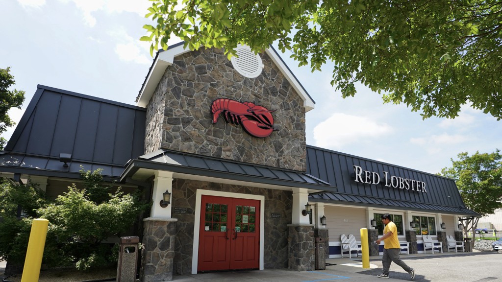 维珍尼亚州的一间“红龙虾”分店。 路透社