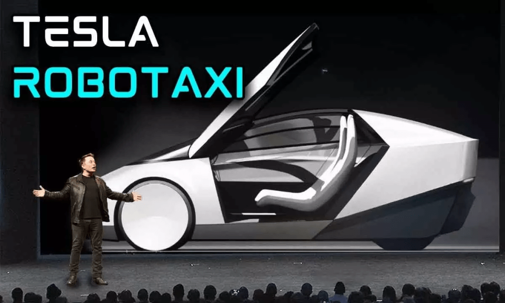 Tesla「无人驾驶的士」Robotaxi。