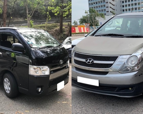涉案車輛。警方圖片