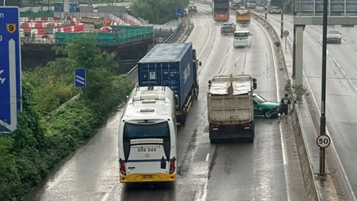 fb屯門公路塞車關注組圖片