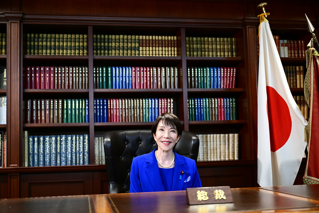高市早苗能否接任石破茂出任日本首相仍是未知之數。美聯社 高市早苗能否接任石破茂出任日本首相仍是未知之數。美聯社