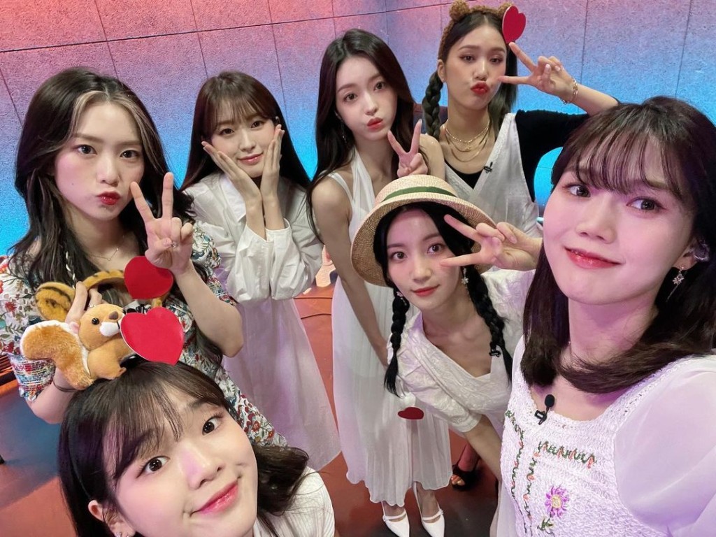 Oh My Girl上月底才舉行出道七周年見面會慶祝。