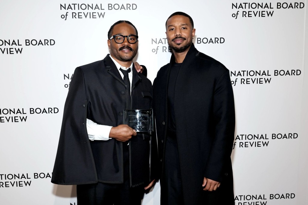 Ryan Coogler（左）憑《罪人們》奪最佳原創劇本。