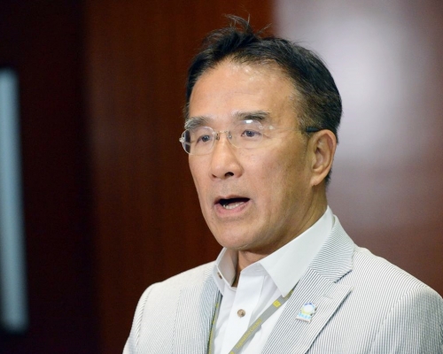 田北辰指，對政府放寬防疫安排感到憤怒。資料圖片
