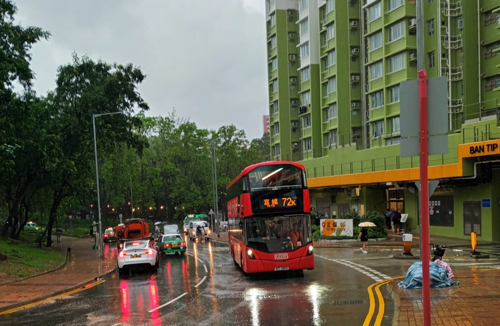 富蝶邨暂时只有一条往返太和站的巴士线。