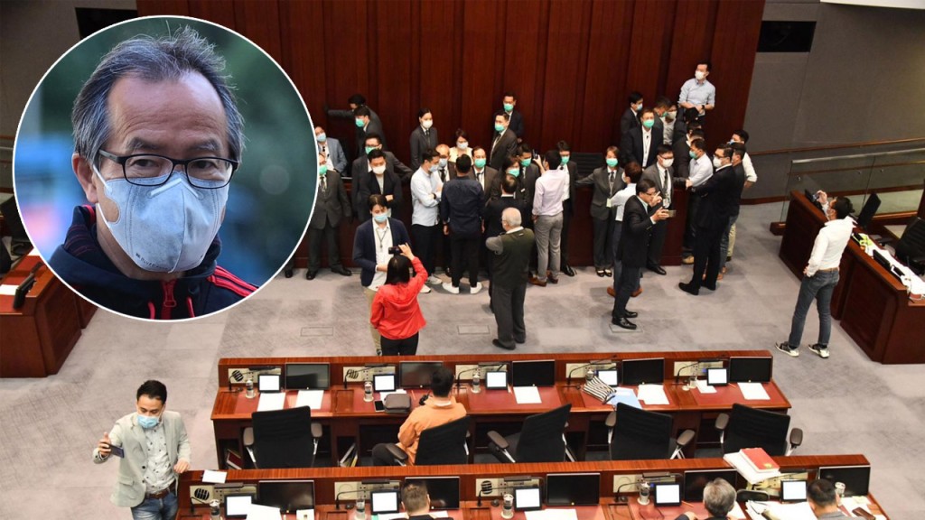 區諾軒及張超雄等多名前泛民主派立法會議員,牽涉2018及2020年間3次內會會議衝突。資料圖片