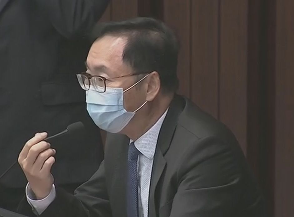 有線新聞截圖。